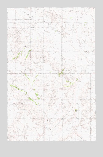 Thornwood Ranch, MT USGS Topographic Map