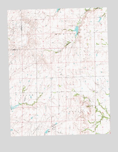 Thrall, KS USGS Topographic Map