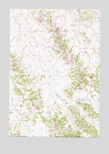 Three Bar Ranch, MT USGS Topographic Map
