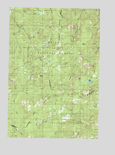 Three Brothers, MT USGS Topographic Map