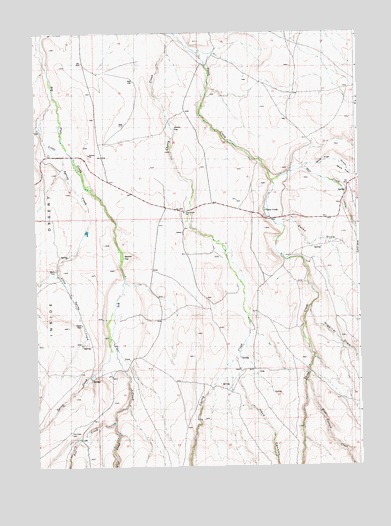 Three Creek, ID USGS Topographic Map