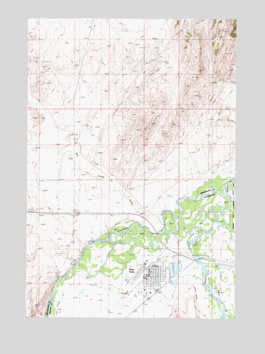 Three Forks, MT USGS Topographic Map