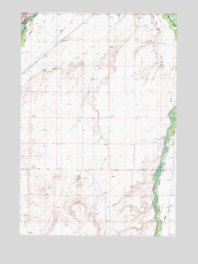 Three Forks SE, MT USGS Topographic Map
