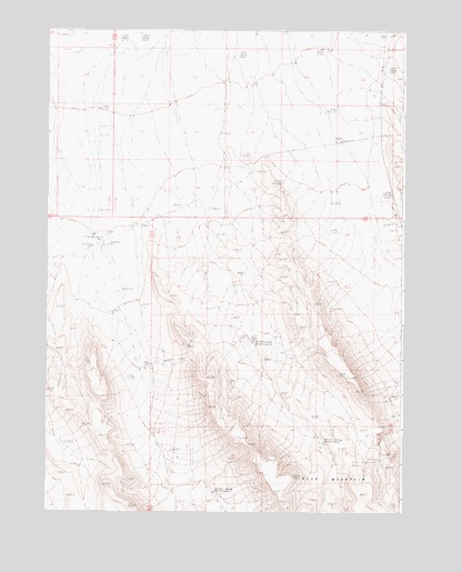 Three Man Butte Well, OR USGS Topographic Map