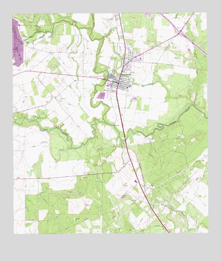 Three Rivers, TX USGS Topographic Map