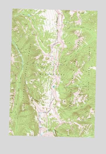 Three Sisters, MT USGS Topographic Map