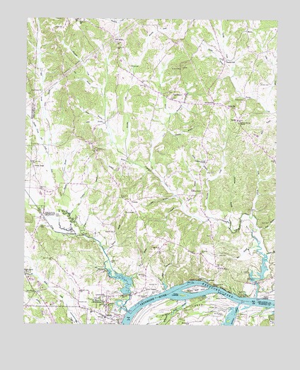 Thurman, TN USGS Topographic Map