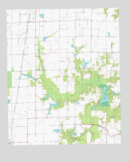 Tichnor, AR USGS Topographic Map
