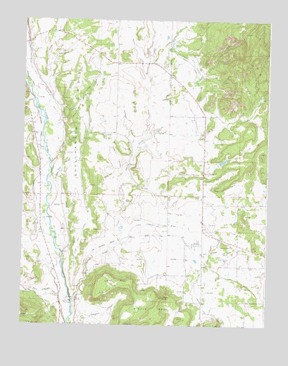 Tiffany, CO USGS Topographic Map