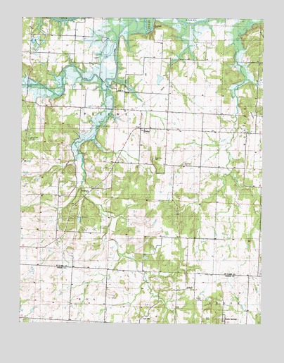 Tiffin, MO USGS Topographic Map