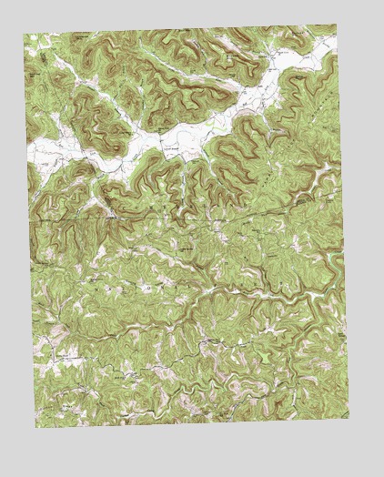Alcorn, KY USGS Topographic Map