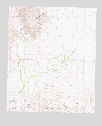 Tiger Well, AZ USGS Topographic Map
