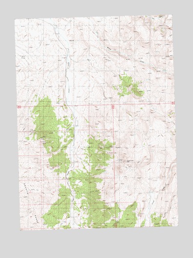 Tijuana John Peak, NV USGS Topographic Map