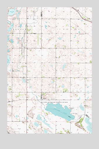 Tilden, ND USGS Topographic Map