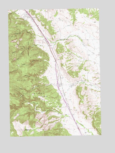 Tilford, SD USGS Topographic Map
