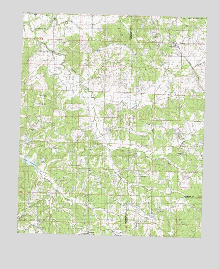 Tillatoba, MS USGS Topographic Map