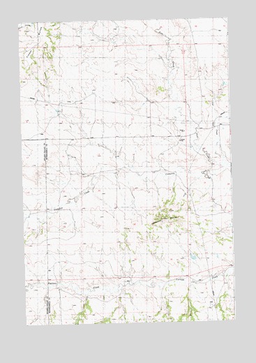 Timber Buttes South, MT USGS Topographic Map