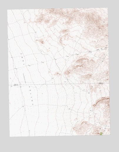 Timber Mountain Pass West, NV USGS Topographic Map