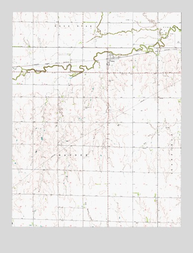 Timken, KS USGS Topographic Map