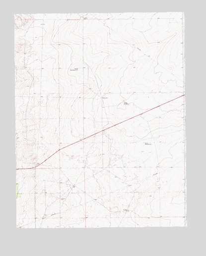 Timpas NW, CO USGS Topographic Map