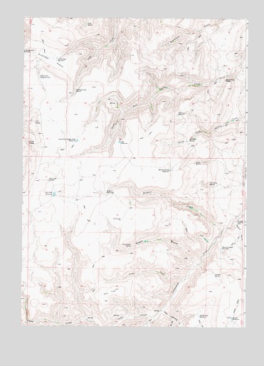 Tims Peak, OR USGS Topographic Map