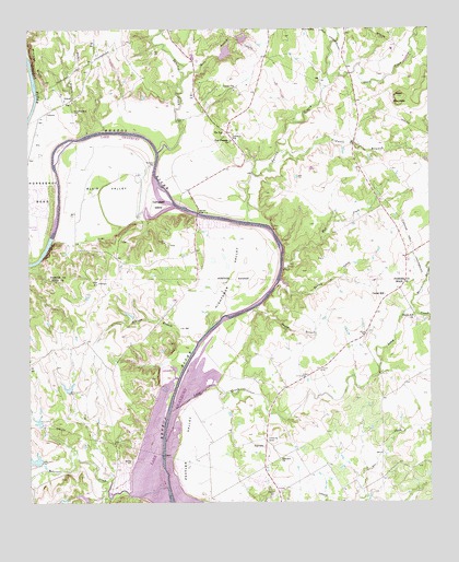 Tin Top, TX USGS Topographic Map