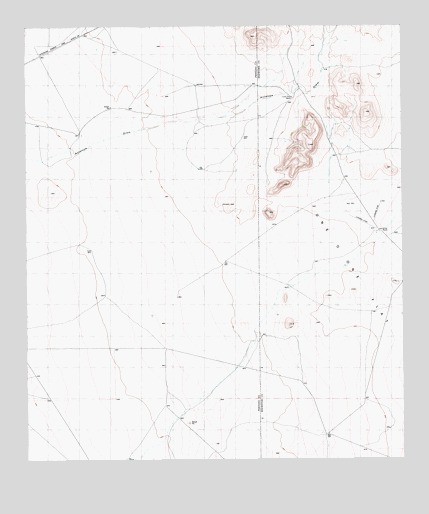 Tinaja NE, TX USGS Topographic Map