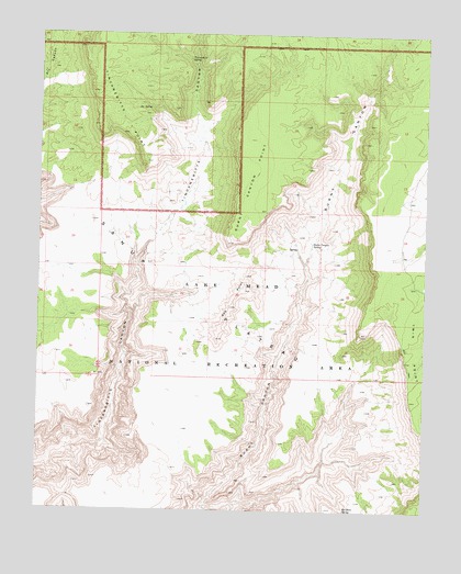 Tincanebitts Point, AZ USGS Topographic Map