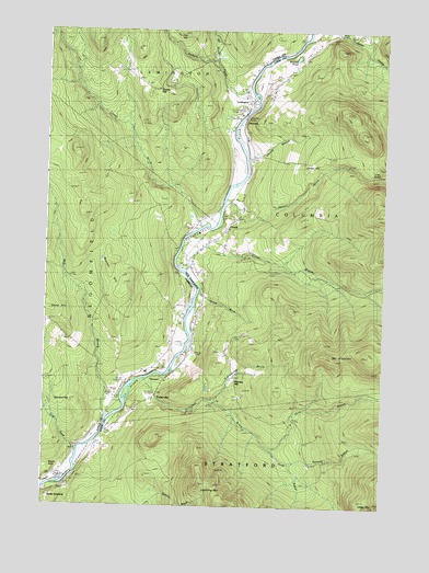 Tinkerville, NH USGS Topographic Map