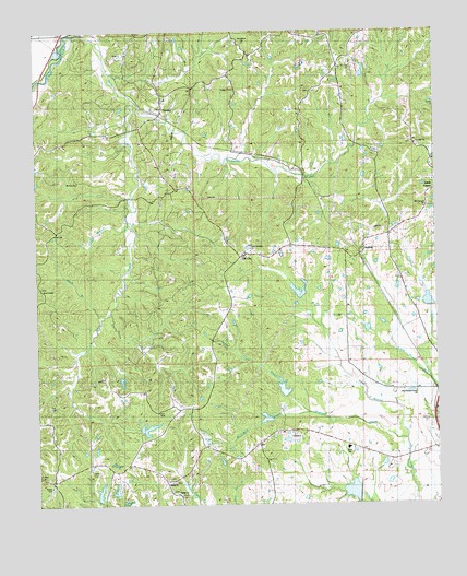 Tinsley, MS USGS Topographic Map