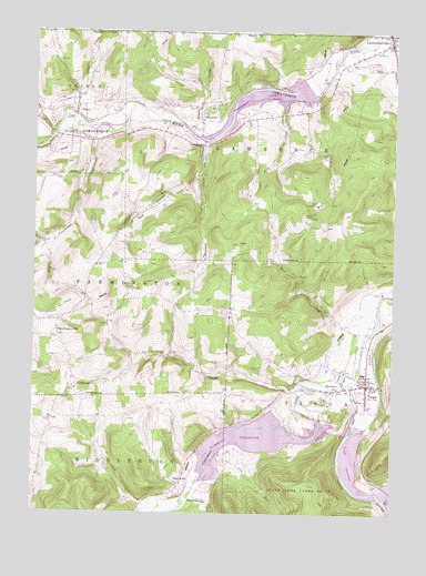 Tioga, PA USGS Topographic Map