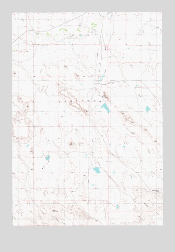 Tip Top Butte, MT USGS Topographic Map