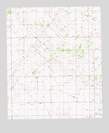 Tip Top Wells, NM USGS Topographic Map