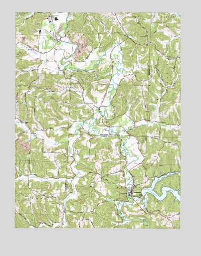 Tippecanoe, OH USGS Topographic Map