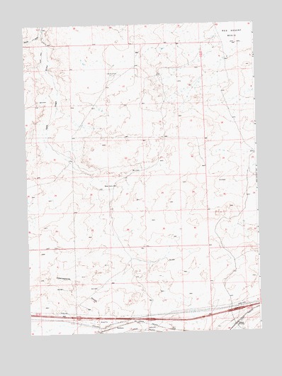 Tipton, WY USGS Topographic Map