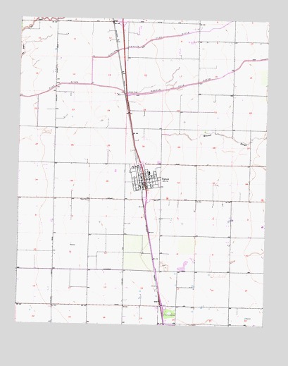 Tipton, CA USGS Topographic Map