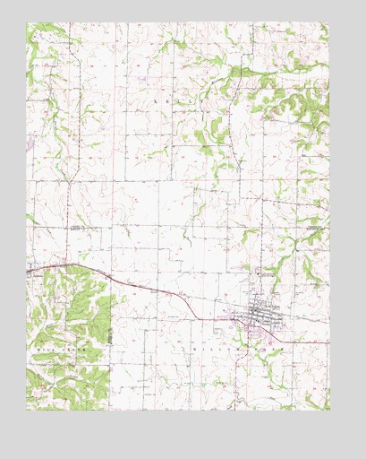 Tipton, MO USGS Topographic Map