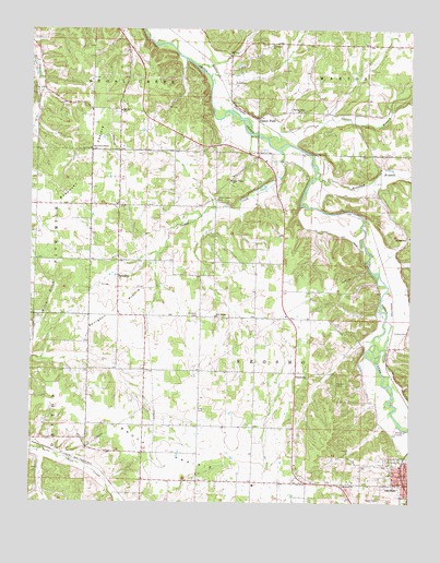 Tipton Ford, MO USGS Topographic Map