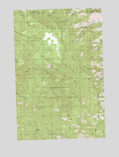Tiptop, WA USGS Topographic Map