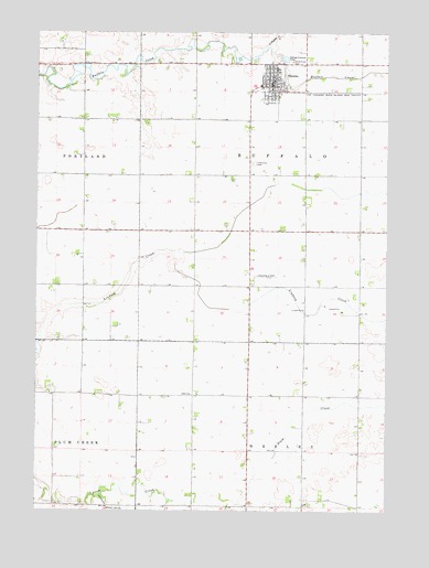 Titonka, IA USGS Topographic Map