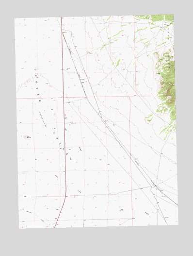Tobar, NV USGS Topographic Map