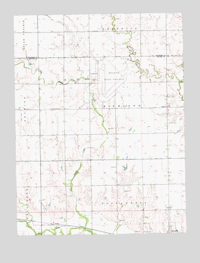 Tobias SW, NE USGS Topographic Map