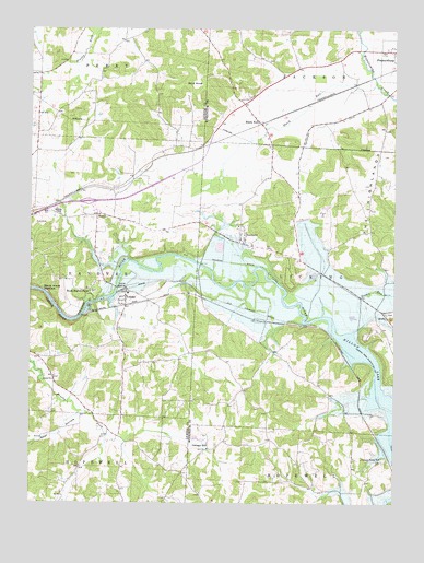 Toboso, OH USGS Topographic Map