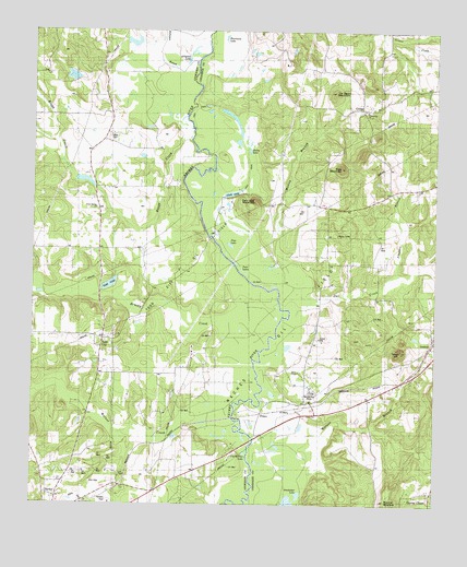 Todd City, TX USGS Topographic Map
