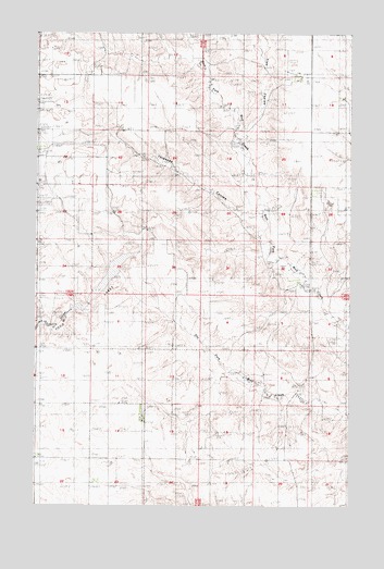 Todd Lakes, MT USGS Topographic Map