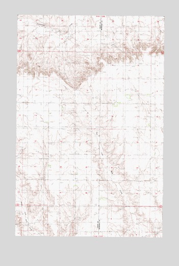 Todd Lakes NE, MT USGS Topographic Map