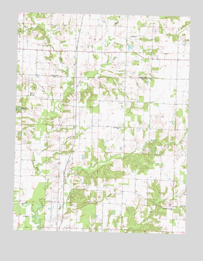 Todds Mill, IL USGS Topographic Map