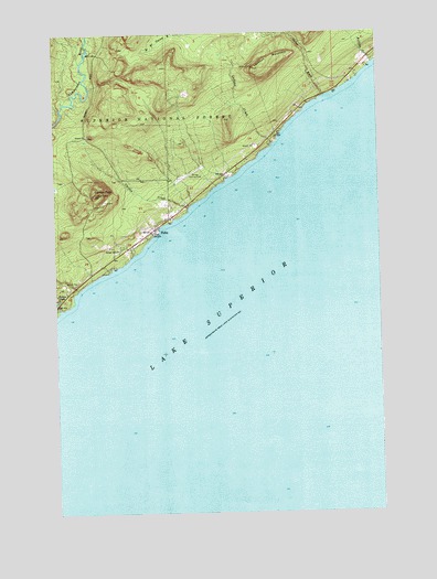 Tofte, MN USGS Topographic Map