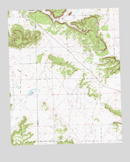 Togeye Lake, NM USGS Topographic Map