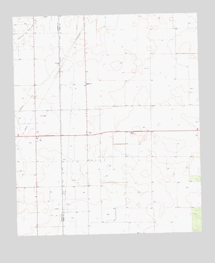 Tokio, TX USGS Topographic Map
